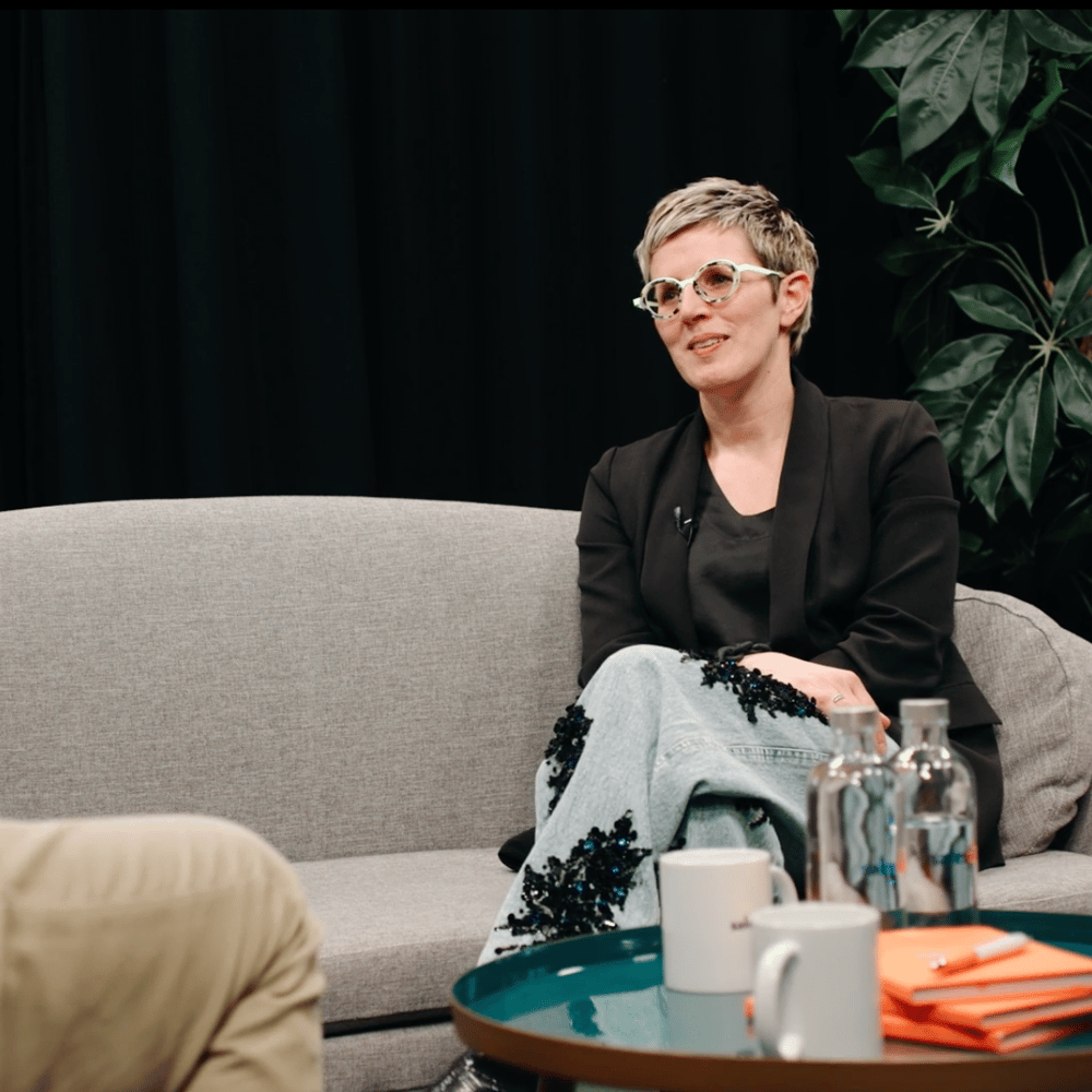 Eveline Boúúaert tijdens de salesUp Growth Sessions