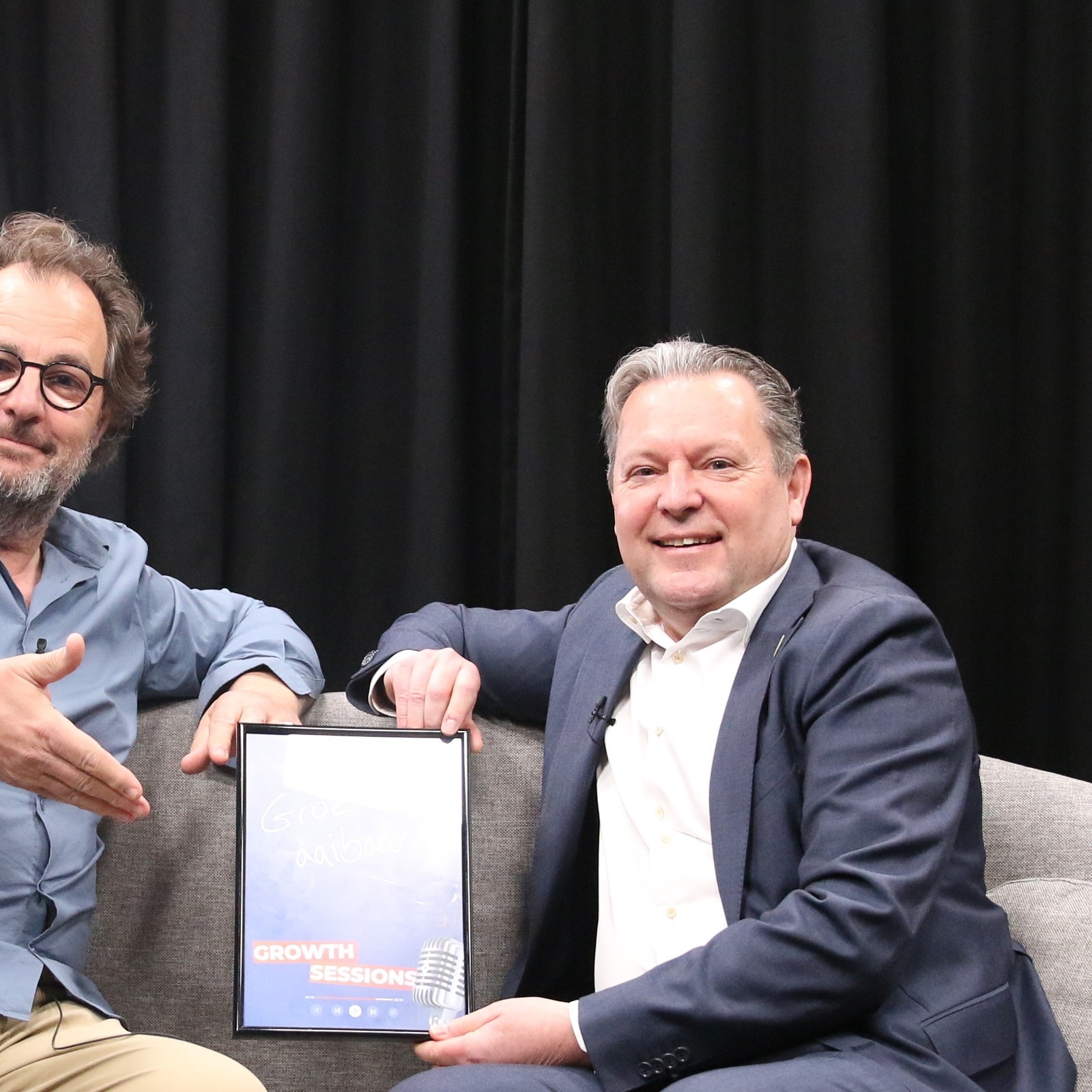 Pascal Pinket tijdens de salesUp Growth Sessions
